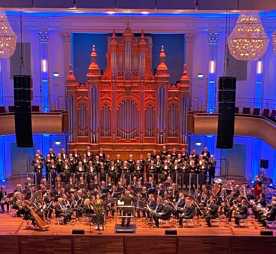 Haarlem Philharmonie 6 november 2022 Vriendenkoor Echt zingt openingsmis BCL-treffen