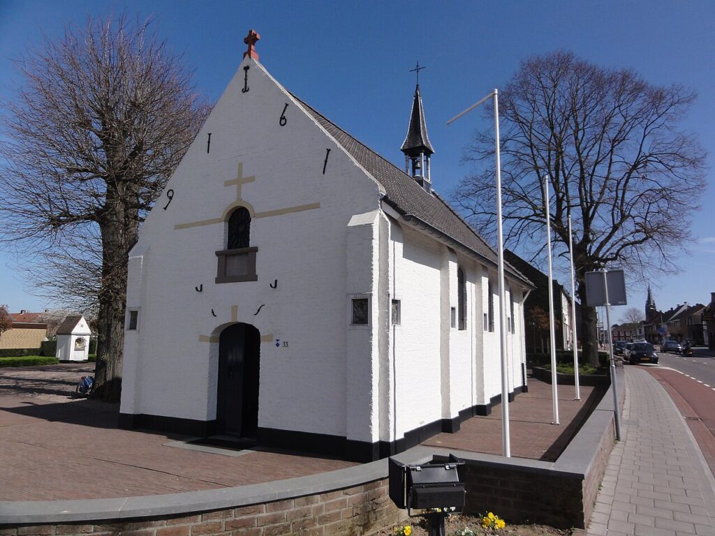 Echt_(Limburg,_NL)_kapel_O.L.Vrouw_van_Schilberg Heilige Mis aan de Kapel van Schilberg